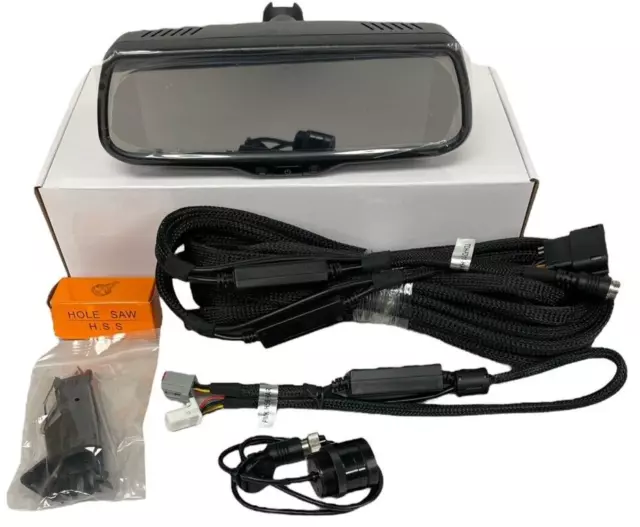 NEW 9.25" Rearview mirror w/camera AMRC4J-17A694-AA for Ford