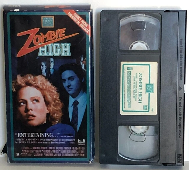 VINTAGE 1987 ZOMBIE High VHS Horror Video Tape Virginia Madsen James