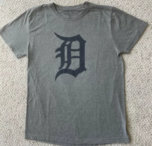 Wright & Ditson Turnbull #56 Detroit Tigers Road Wordmark T-Shirt by Vintage Detroit Collection