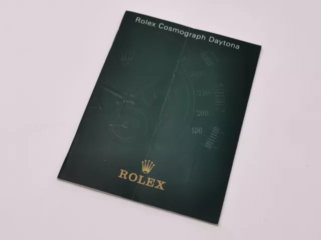 Rolex Cosmograph Daytona 16520 116520 Libretto 555.05 2000 ITALIANO - ORIGINALE