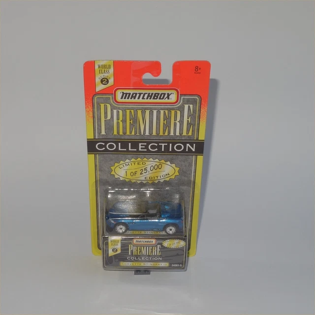 Miniature Matchbox 1/43 – Chevrolet Corvette C2 Stingray 1967 – Bleue