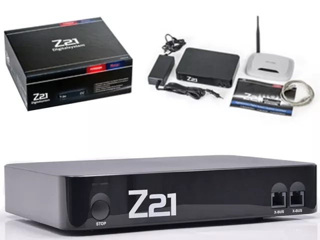 Centrale numérique Z21 noire + routeur TP Link - ROCO 10820