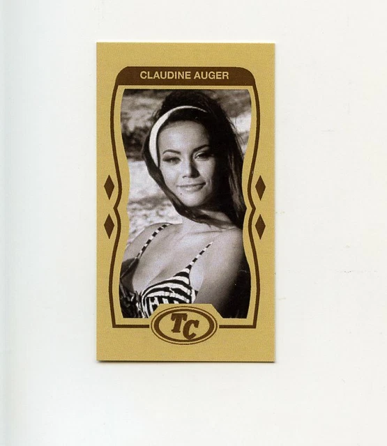 #LK.0659 CLAUDINE AUGER Anti Tobacco NO SMOKING Trade Card ...