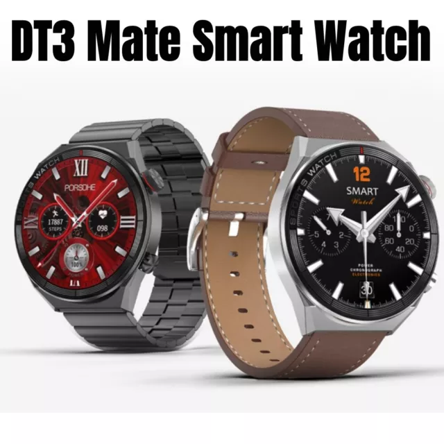 DT3 Mate Smart Watch Full Screen Bluetooth Call Smartwatch NFC// Locator Tracker