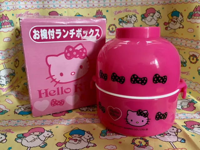 SANRIO Hello Kitty Bento Box with Bowl From Japan  *US Seller*