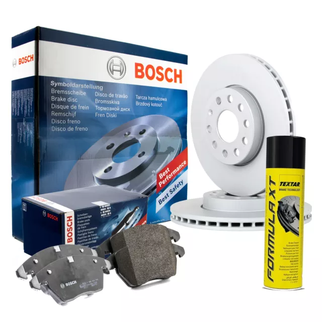 BOSCH 1x BREMSENSATZ Bremsenreiniger HONDA CR-V (RE) Ø293mm VORN