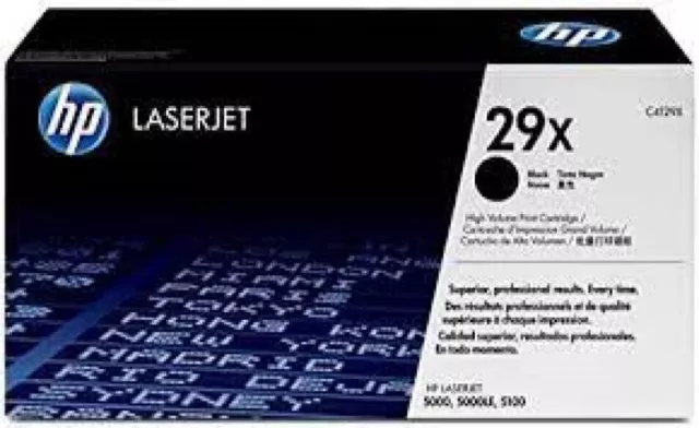 C4129X HP 29X Toner noir pour Laserjet 5000DN 5000GN 5000N nouveau Original