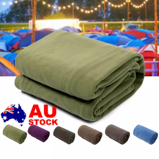 Sleeping Bag Blanket Polar Fleece Isolation Liner Lightweight Camping Accessorie