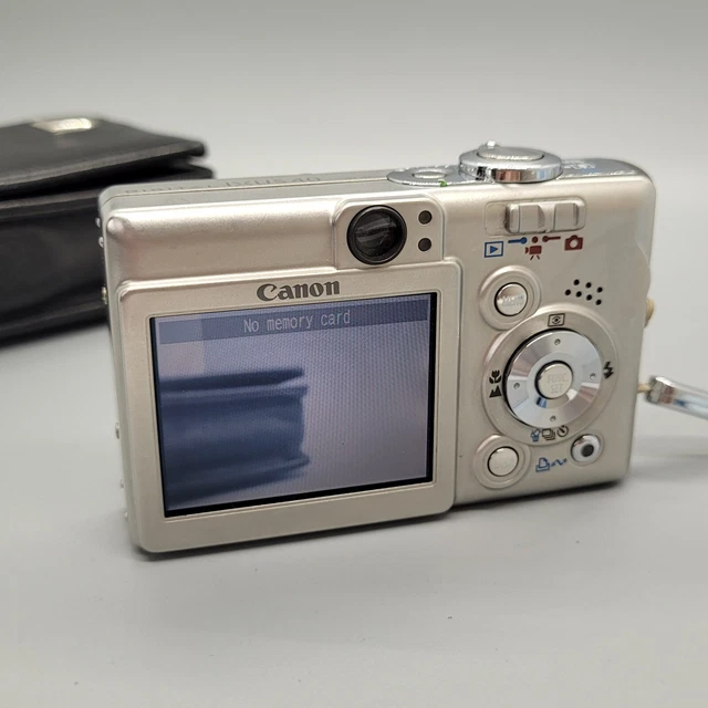 Canon PowerShot SD300 IXUS 40 4,0 megapixel fotocamera digitale compatta argento testato 6