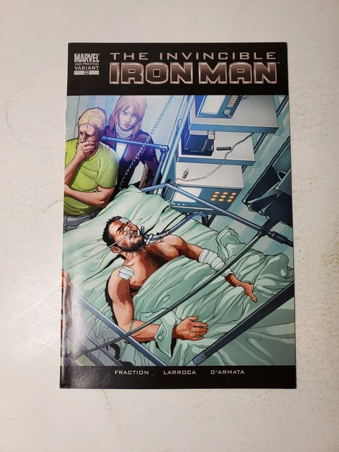 Invincible Iron Man #22 (Apr 2010, Marvel) 2nd Print Variant - Larroca NM look