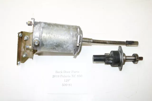 2019 Polaris Indy 850 Xc Axys 129" Starter Motor Pinion Gear Flex Shaft Bendix