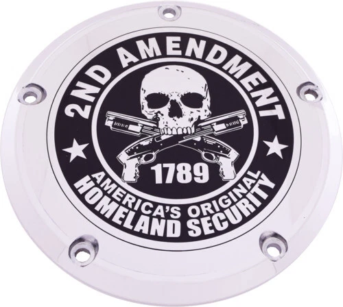 Chrome 2A Derby Cover Custom Engraving PATR19-12