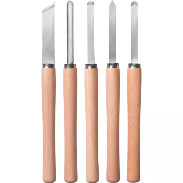 Einhell 5 Piece Wood Turning Chisel Set