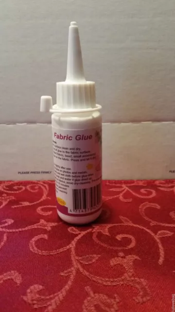 SewMate Fabric Permanent Glue Sewing Notions Crafts ( NO LOSE CAP ) ADHESIVE TAC