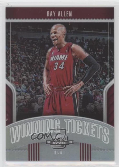 2018-19 Panini Contenders Optic Winning Tickets Prizms Ray Allen #34 HOF