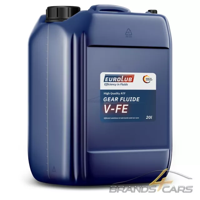 Eurolub 20 L Gear Fluide V-Fe Getriebeöl Getriebe-Öl Automatikgetriebe 51428940