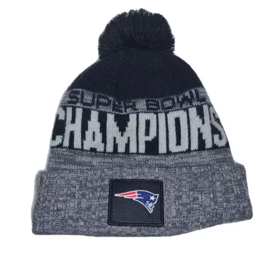 Nuovo Inghilterra Patriots Berretto NFL Super Ciotola Liii Champions New Era