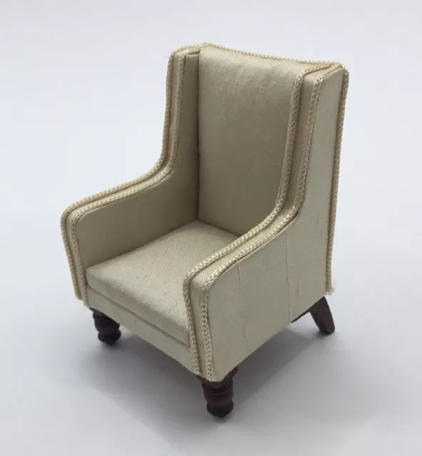 Dolls House Armchair By ‘Arlette’ - 16th Scale