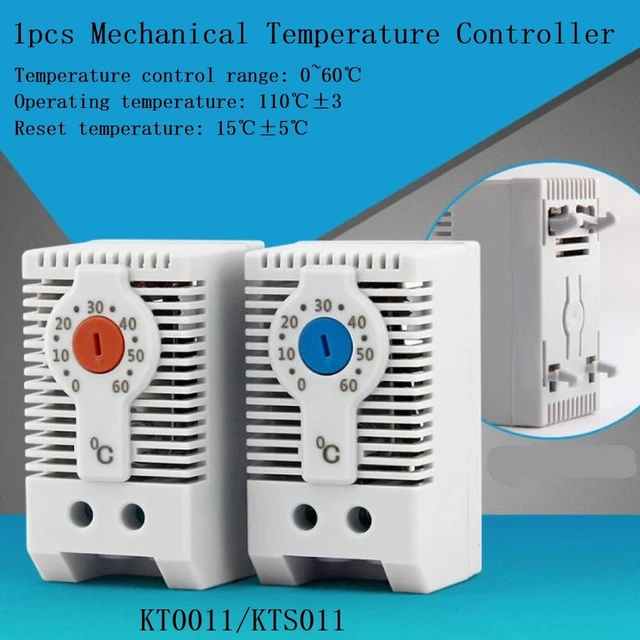 Thermostat mécanique 1 pièce contrôle de température normalement ouvert