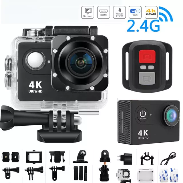 Pro Cam Sport Wifi 4K 12 Mp Ultra Hd Action Camera 4K Videocamera Subacquea