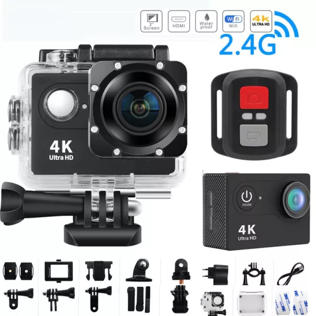 Pro Cam Sport Wifi 4K 16 Mp Ultra Hd Action Camera 4K Videocamera Subacquea