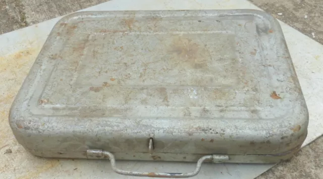 schöner alter Eisenkoffer Koffer Kiste Werkzeugkiste 💃🕺🤹 WERKZEUGKOFFER BOX