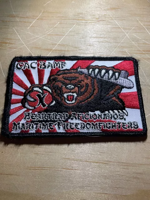 2000s? US NAVY PATCH-CAC BAMF Submarine Sub Hunter Maritime Freedom Fighters-USN