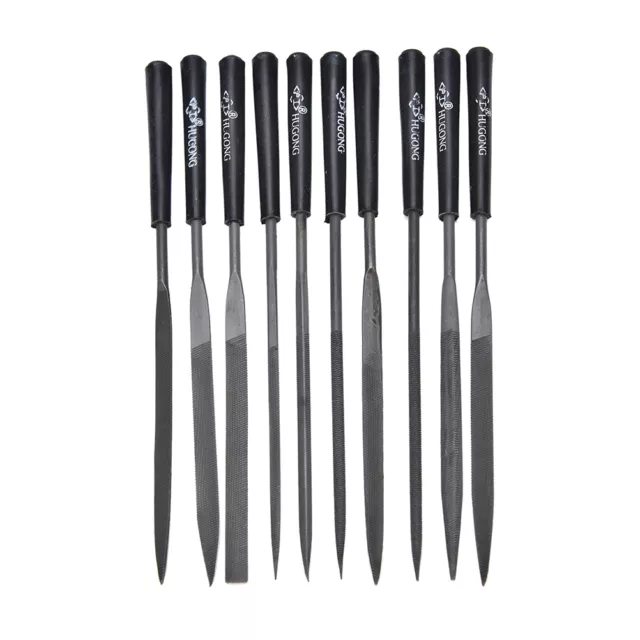 10pcs PRECISION AGUJA ARCHIVO RASP BASTARD SET HerramieEL