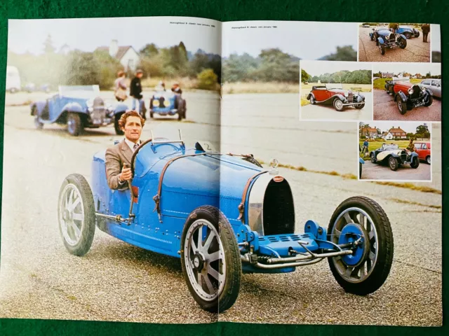 Bugatti Type 35 B I Think Centre Fold Poster Advert Approx A4 X2 Size # S