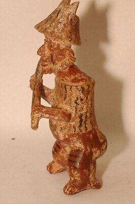 Pre-Columbian Mayan Jalisco Figure of a Warrior 10.5." 300AD CAA-244 2