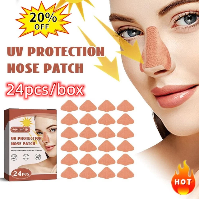 Protección UV Nariz Parche Protección Solar Nariz Cubierta Deportes para Hombres Mujeres-NUEVO