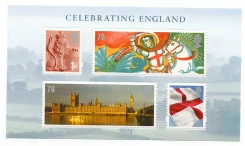 Sg Msen50 Gb Qeii Mnh Stamp Miniature Sheet Celebrating England 2007