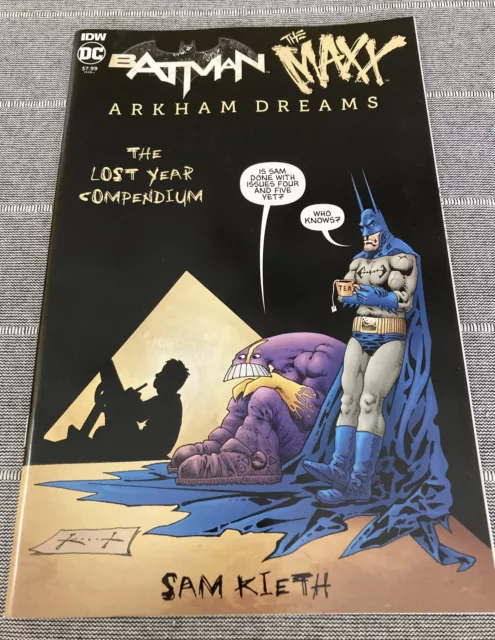 Batman The Maxx Arkham Dreams Lost Years Compendium cover A - DC Comics/IDW 2020