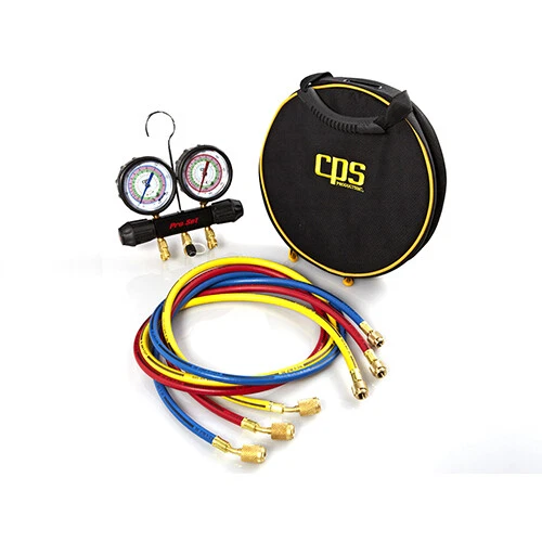 CPS Products MT2H7P5A 2-V Manifold,R-134a,22,404A,410A Gauges,5ft ABB
