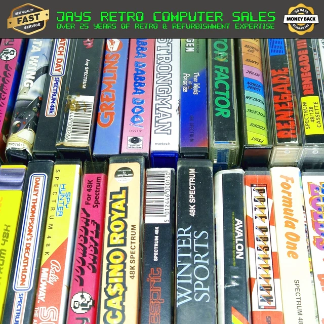SINCLAIR ZX SPECTRUM Games Cassetta Nastro Scegli Il Tuo Titolo Scegli Sinclair zx spectrum games cassetta nastro scegli il tuo titolo scegli
