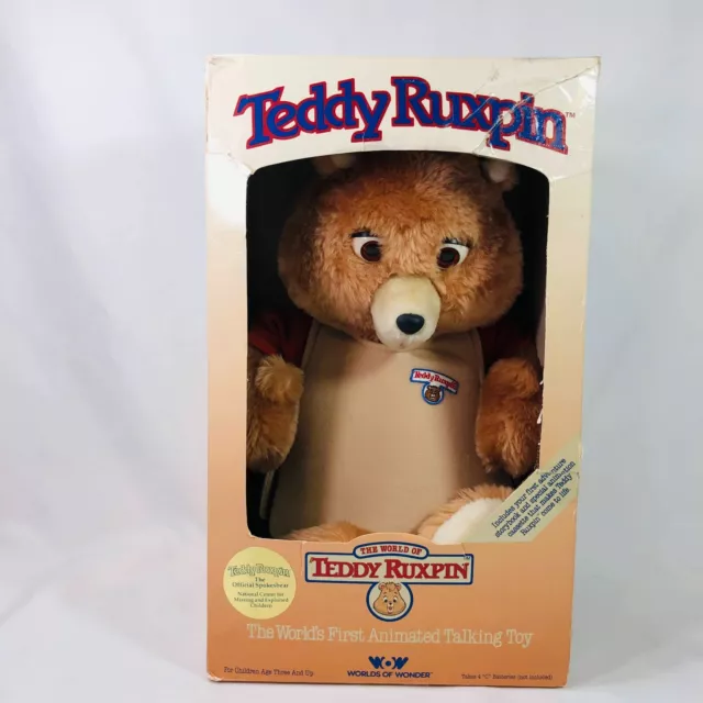 Original teddy ruxpin in box online