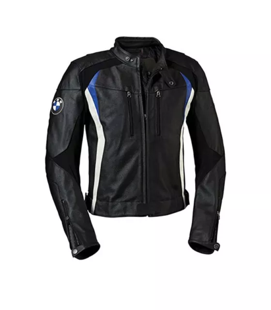 BMW Chaqueta de moto hombre Cuero motorista Carreras Chaqueta CE DEPORTE CHAQUET