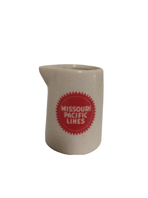 Missouri Pacific R.R China Creamer