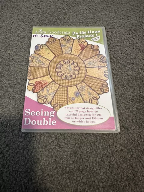 Seeing Double In The Hoop Projects Embroidery Designs CD By Anita Goodesign