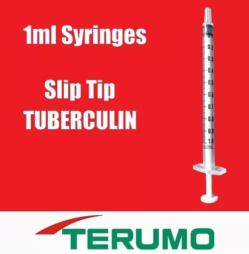 Syringes 1ml 3ml 5ml 10ml 20ml 30ml 50ml Terumo 5 10 25 50 100 Slip Lock Needles 3