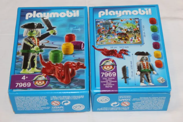 Playmobil 7969 Juego de Dados - Pirata Fantasma Con Serpiente Mar -ovp- Rar-Neu