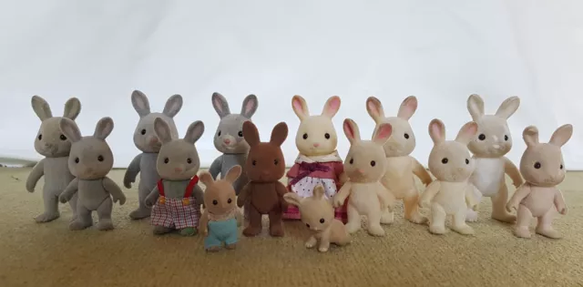 sylvanian families Rabbit Bundle