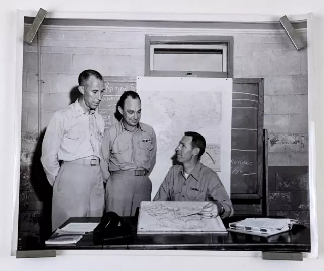 1959 CAMP LEJEUNE NC USMC Marine Corps Base Officers Map Planning ...