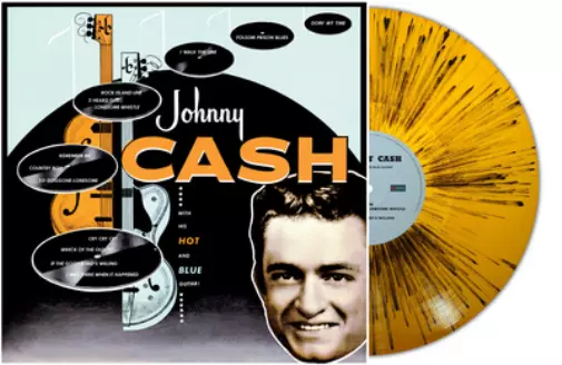 Johnny Cash With His Hot and Blue Guitar (Vinyl) 12" Album Coloured Vinyl