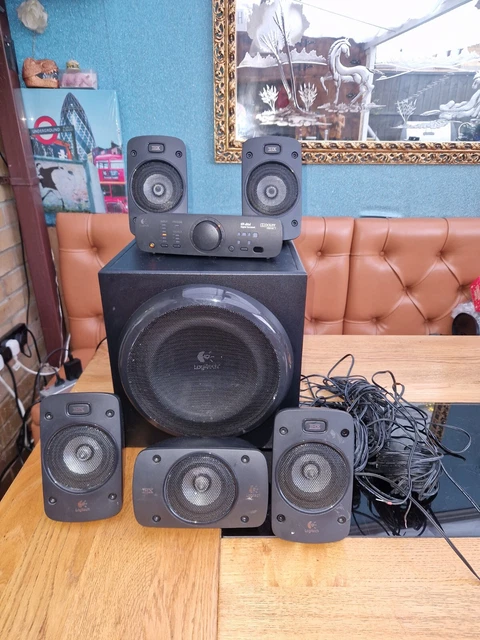 LOGITECH Z906 5.1 SURROUND SOUND SPEAKER SYSTEM - THX, Dolby Digital, and DTS