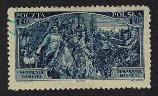 Poland 'Liberation of Vienna' Painting by J. Matejko 1933 Canc SG#295 CV£19.-
