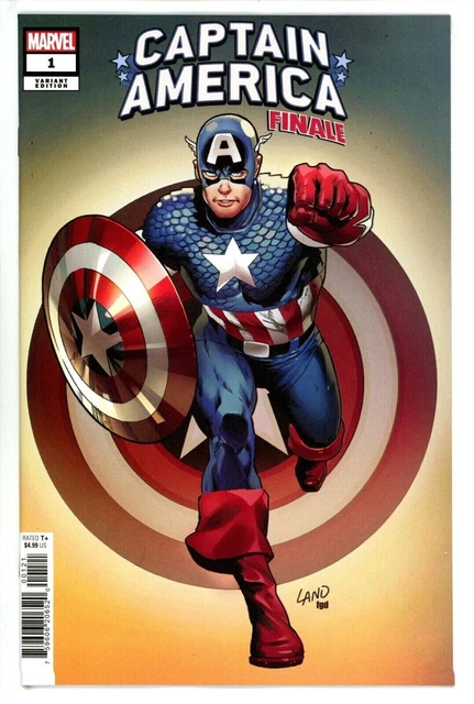 Captain America Finale #1 Greg Land Variant 2023, Marvel NM
