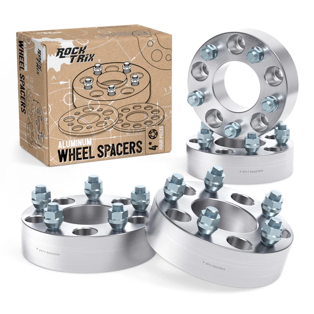 4pc 1.5" Dodge 5x5.5 Wheel Spacers | 9/16" Stud | Fits Ram 1500 Dakota Durango