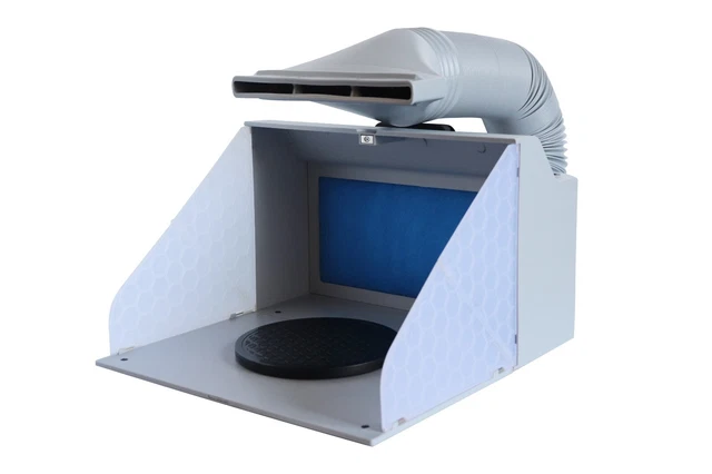 Paasche HB-16-2F Hobby / Artist Airbrush Spray Booth with Dual Fans (NEW)
