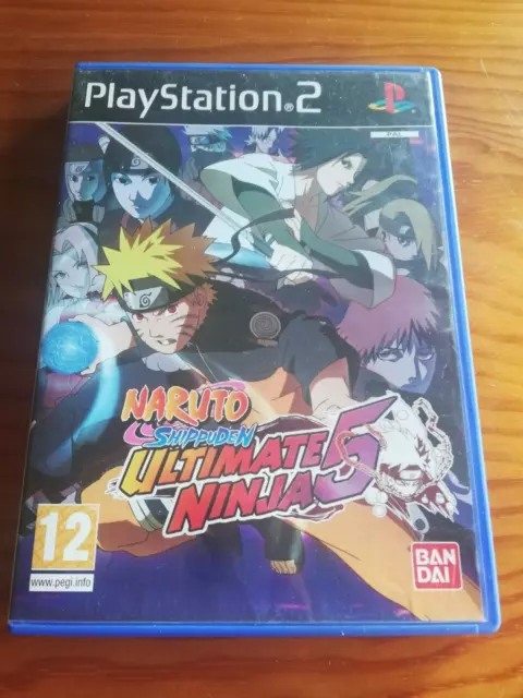 Naruto Shippuden Ultimate Ninja 5 PS2 Full Spain